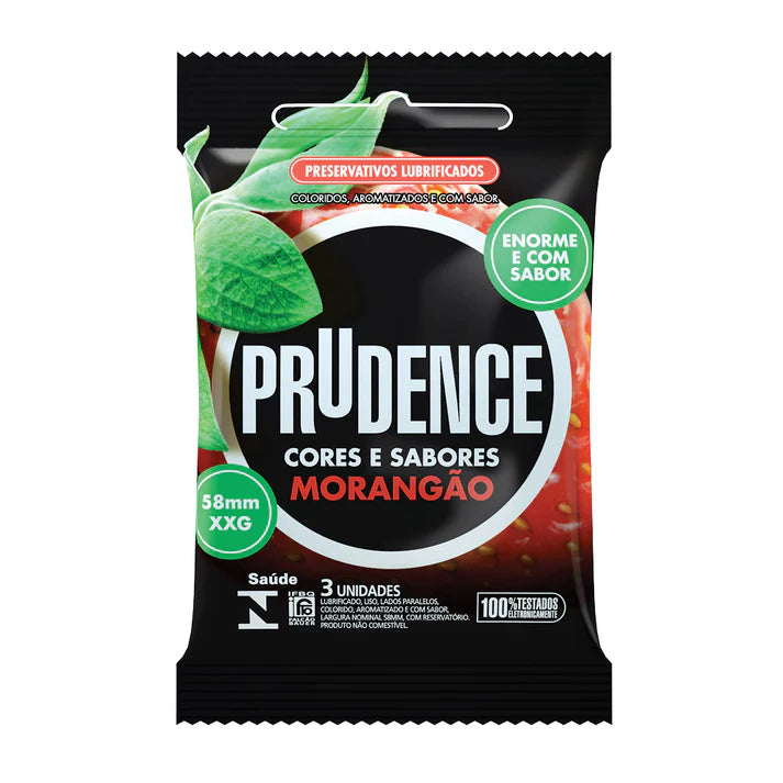 Preservativo Morangão Prudence - 0065330