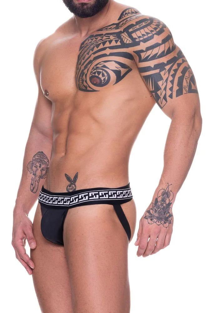 jockstrap Cirrê Preto com Elástico Detalhado - SD087