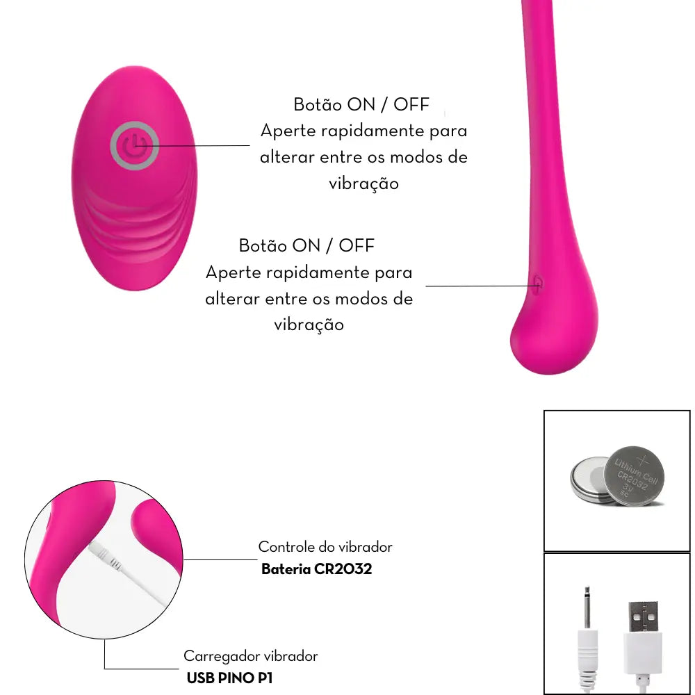 Vibrador Casal em Silicone Líquido - MCV2888L