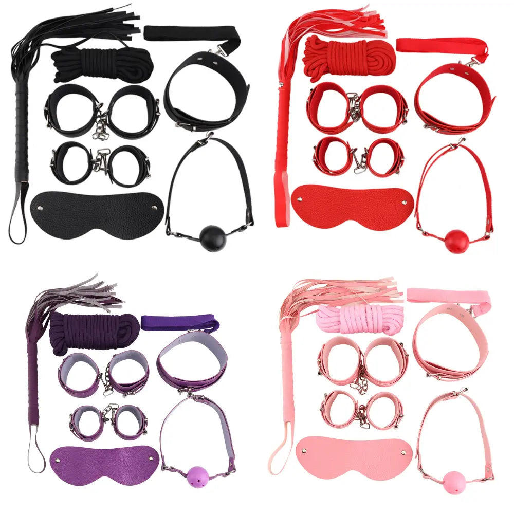 Kit bondage 8 em 1 - MSM1802