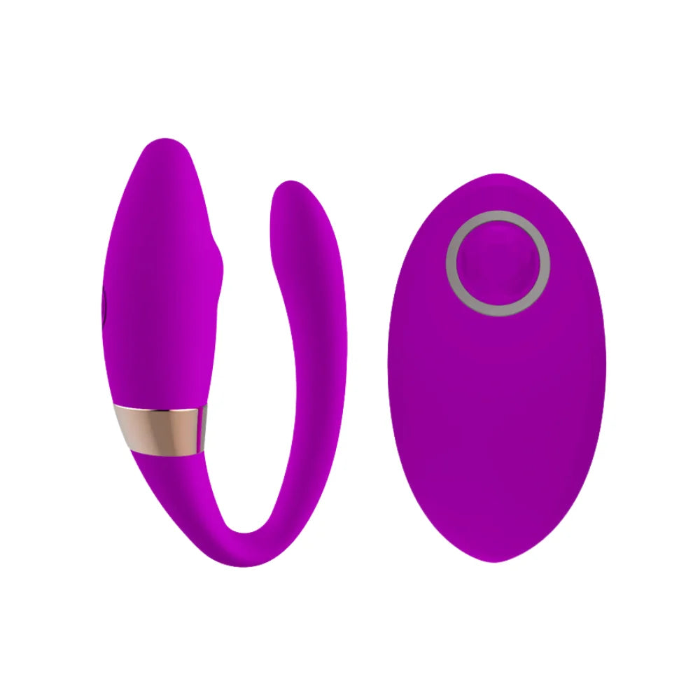 Vibrador Casal com Controle Remoto - MCV1053