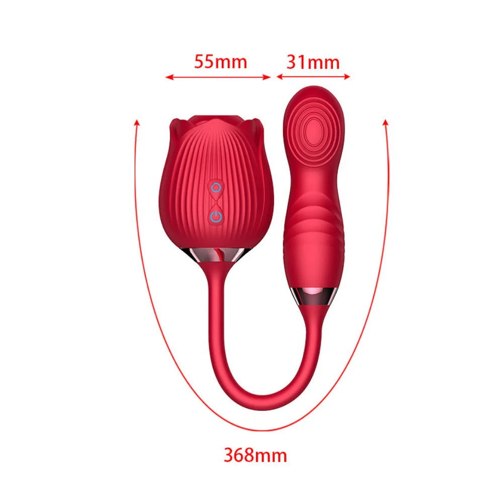 Estimulador Clitoriano Vai e Vem Dedilhar - MVS8439