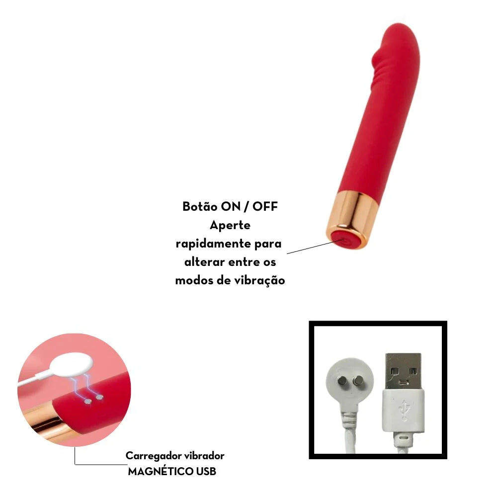 Vibrador Ponto G Glande - MVA3512