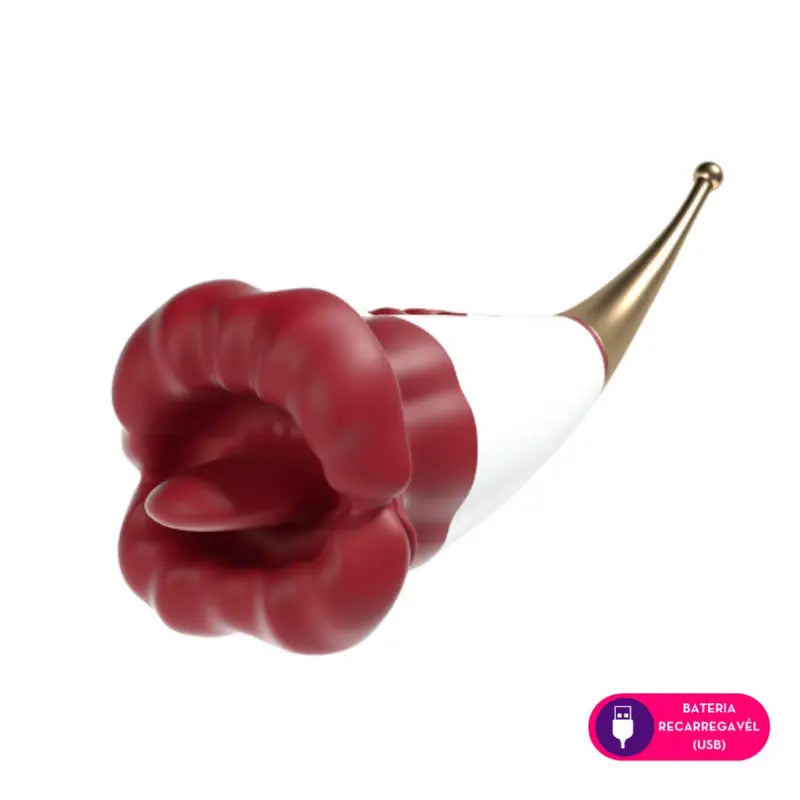 Estimulador Clitoriano em Formato de Boca - MLVA8538