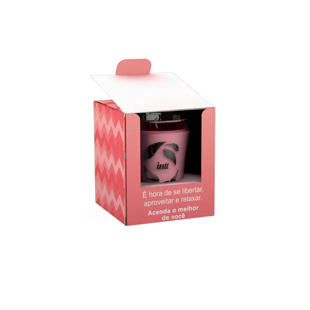 Vela Beijável Morango - Massagem - IN0264