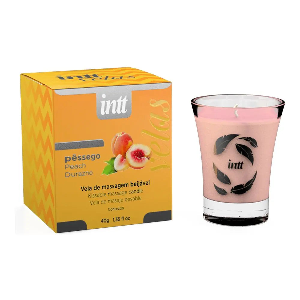 Vela Beijável Pêssego - Massagem - IN0262