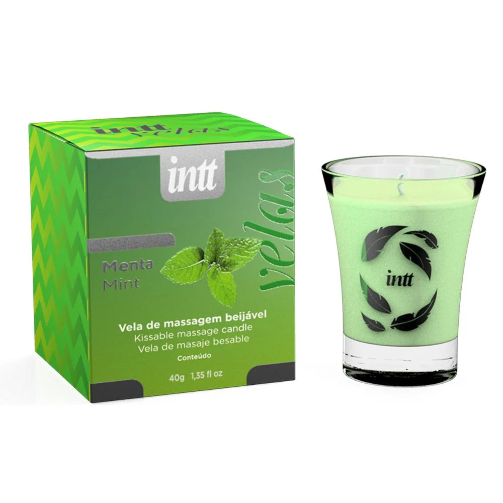 Vela Beijável Menta - Massagem - IN0264
