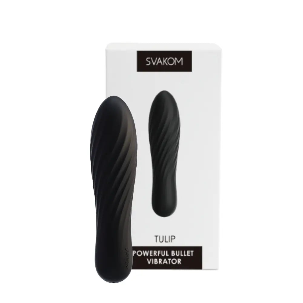 Bullet Tulip Preto Svakom - SV0073