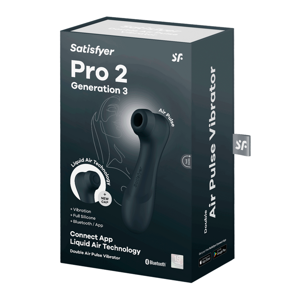 Satisfyer Pro 2 Gen 3 Coonect App Dark Grey - SF2134