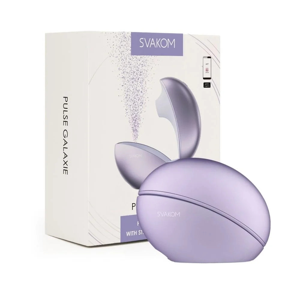Pulse Galaxie Svakom Lilás - Vibrador Com Projetor - SV0117