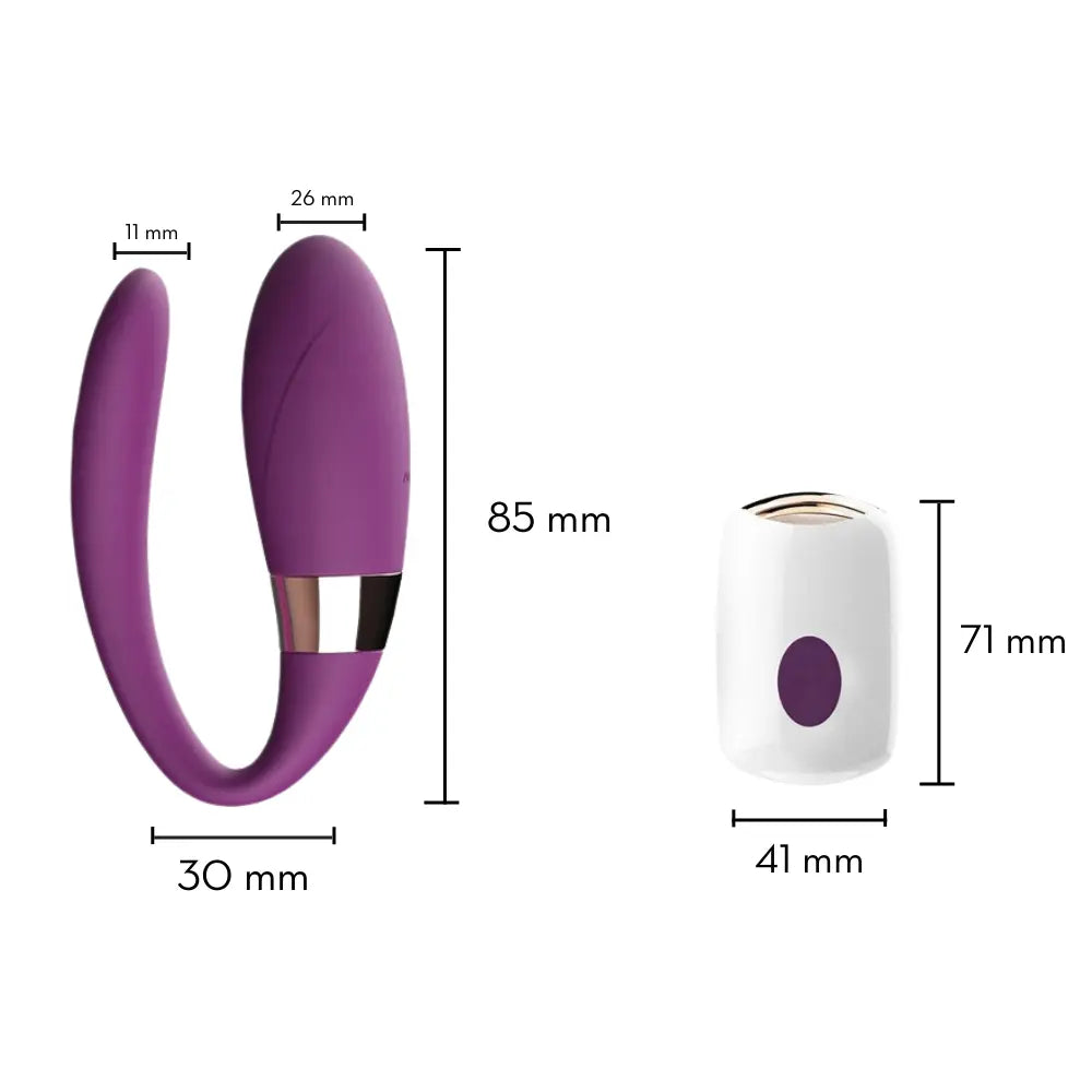 Vibrador Casal Com Controle Remoto