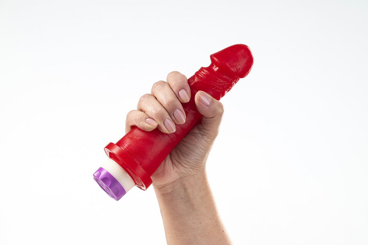 Próteses Frutadas com Vibro Aromas 18x4,4cm - PC001/PC002/PC003