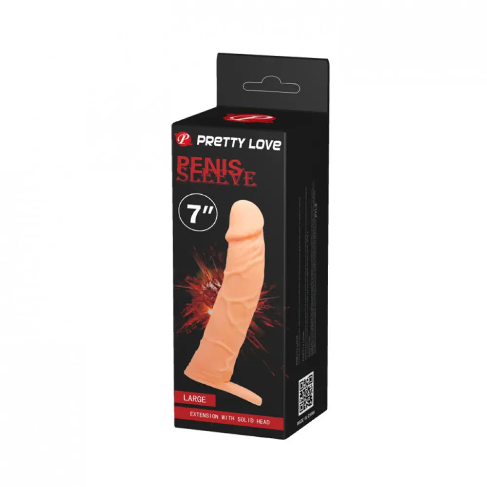 Capa Peniana com Extensor e Anel Escrotal - 18cm - CA037A