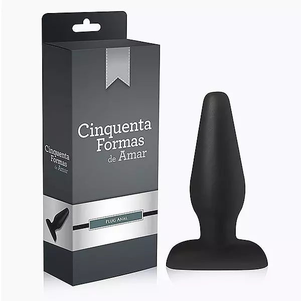 Plug Anal 50 Formas de Amar 14,5 x 5 cm - CFA07