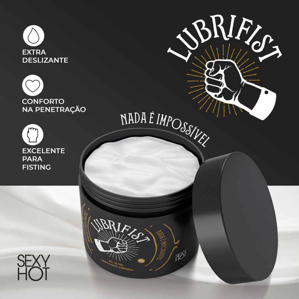Lubrifist - Gel Ultra Lubrificante Corporal Para Fisting 500g - CO380