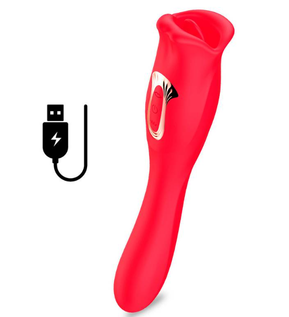 Vibrador Estimulador em Formato de Boca - YSCH110