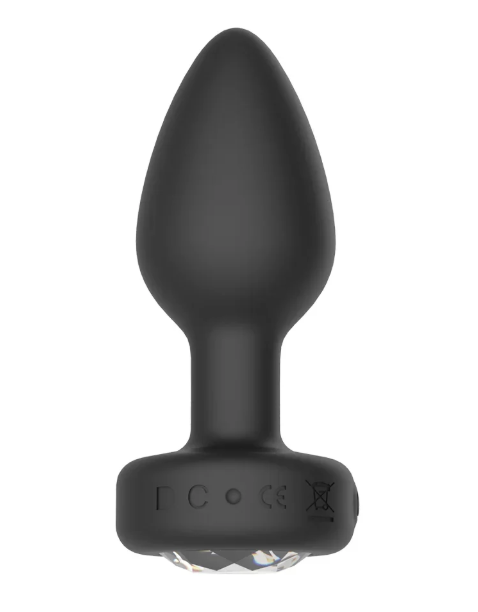 Plug Anal de Silicone com Vibro por Aplicativo - MLPP2203