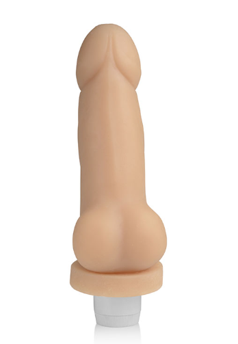 Prótese em CyberSkin com Vibração 16x4cm - CYB046