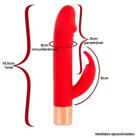Vibrador Rabbit Estimulador de Clitóris - YSCH105