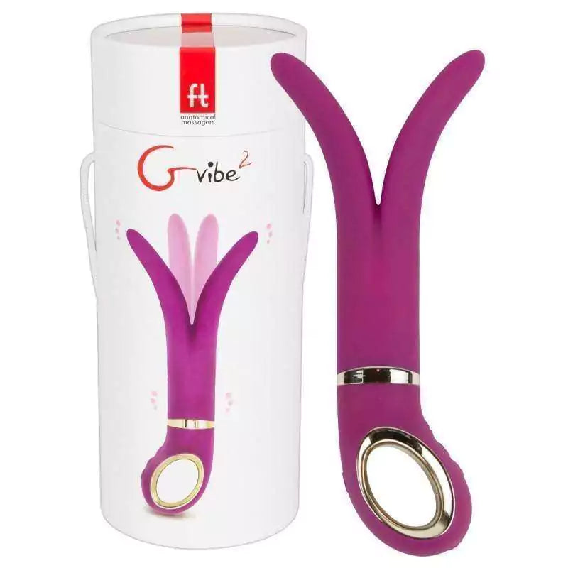 Vibrador duplo Gvibe 2 - Sweet Raspberry - FT110