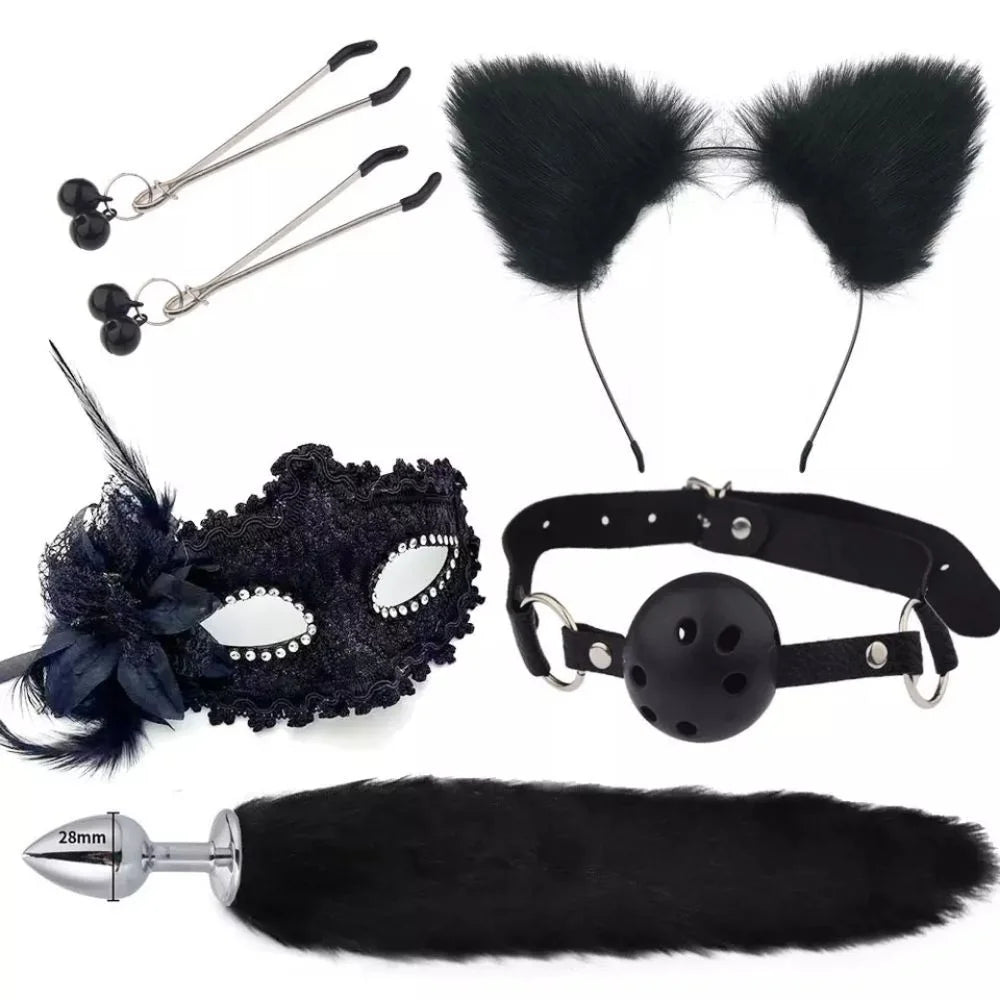 Kit Fox 5 em 1 PRETO - KIT503