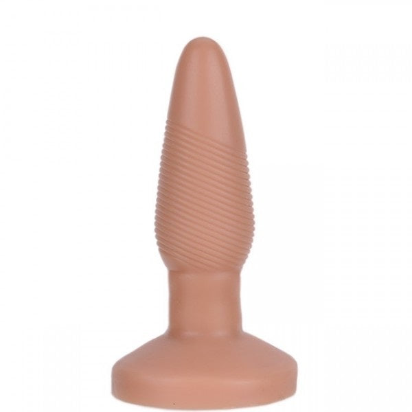 Plug Anal Torpedo 15x3,7 cm Bege - KT402
