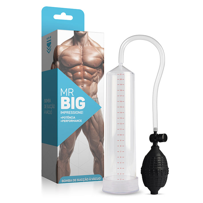 Mr Big - Bomba Peniana com Pêra - Transparente - LB004