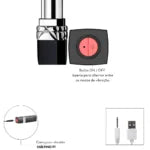 Mini Vibrador Batom Recarregável - MBA1311