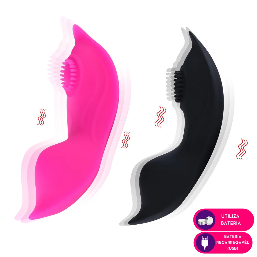 Vibrador de Calcinha com Controle Remoto - MLCV4822