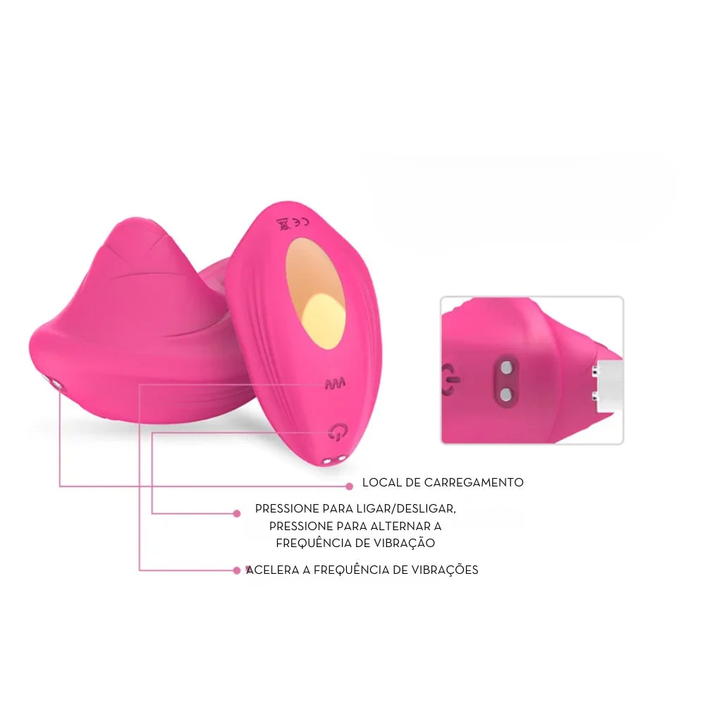 Vibrador de Calcinha por Aplicativo - MLPP3023