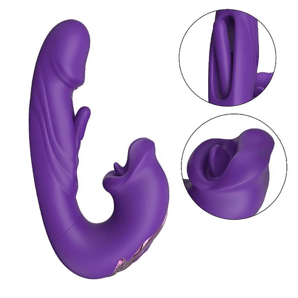 Vibrador 3 em 1 - MLVA8788