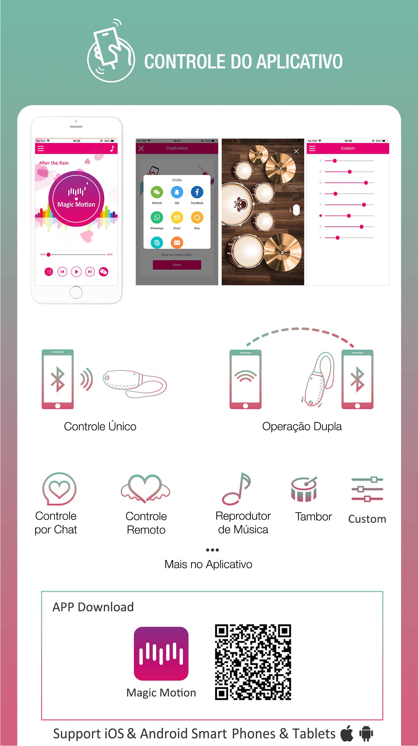 FUGO MAGIC MOTION VIBRADOR- MM012