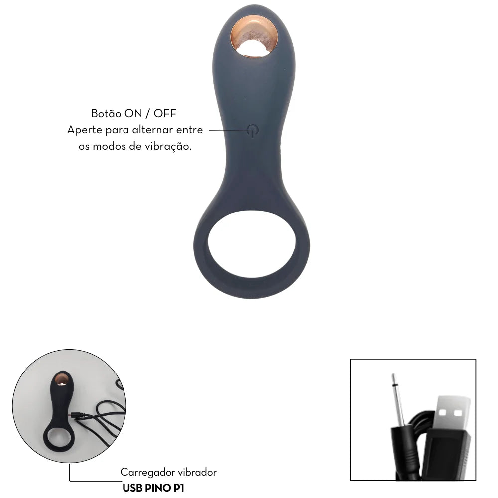 Anel Peniano com Estimulador - MNA1032