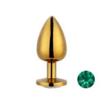 PLUG ANAL EM METAL DOURADO - MPA1302