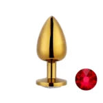 PLUG ANAL EM METAL DOURADO - MPA1302
