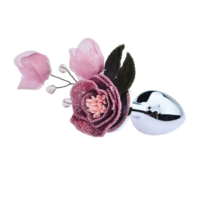 PLUG ANAL COM FLOR NA BASE - MPA1318