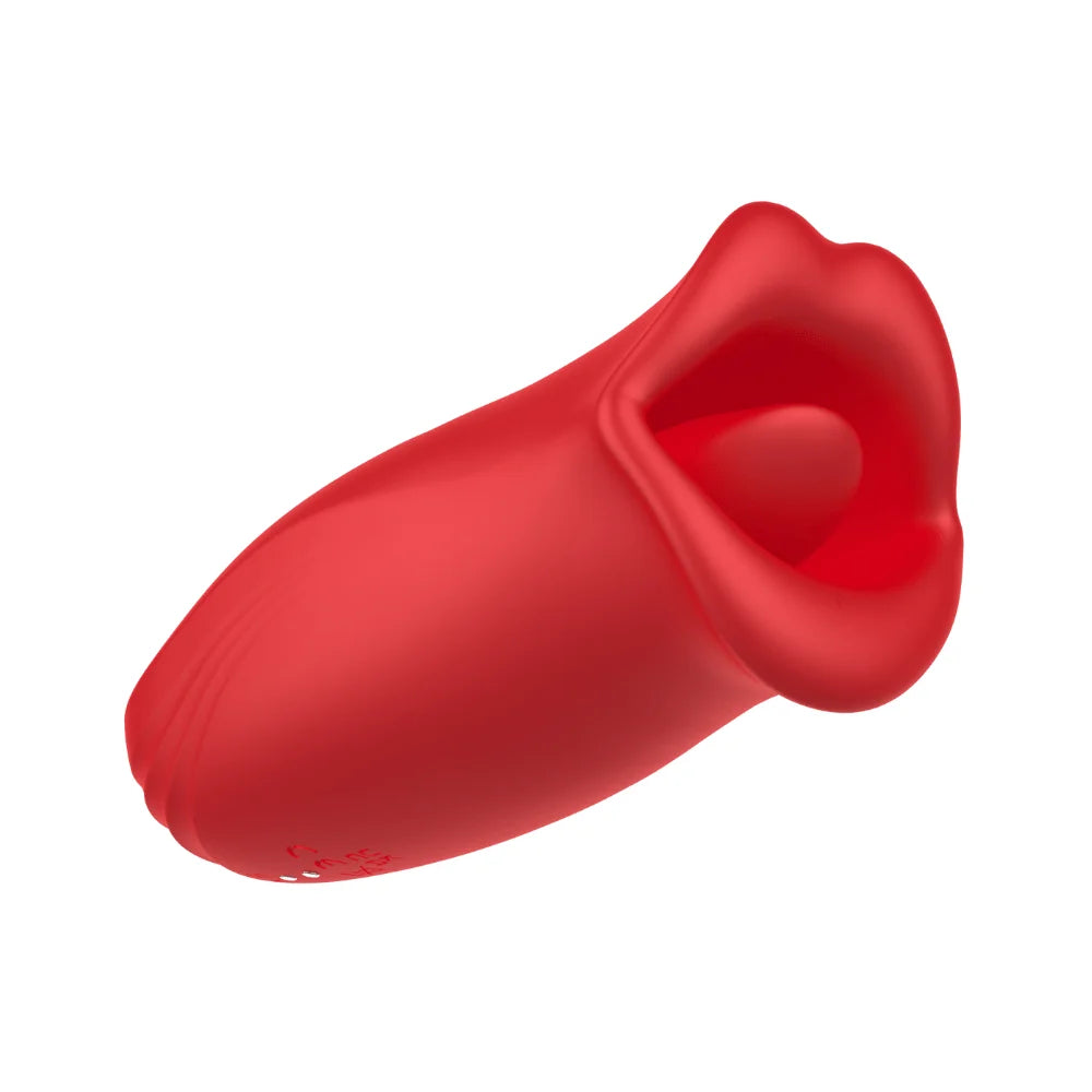 Estimulador Clitoriano Formato de Boca com Língua Vibratória - MLVA8515