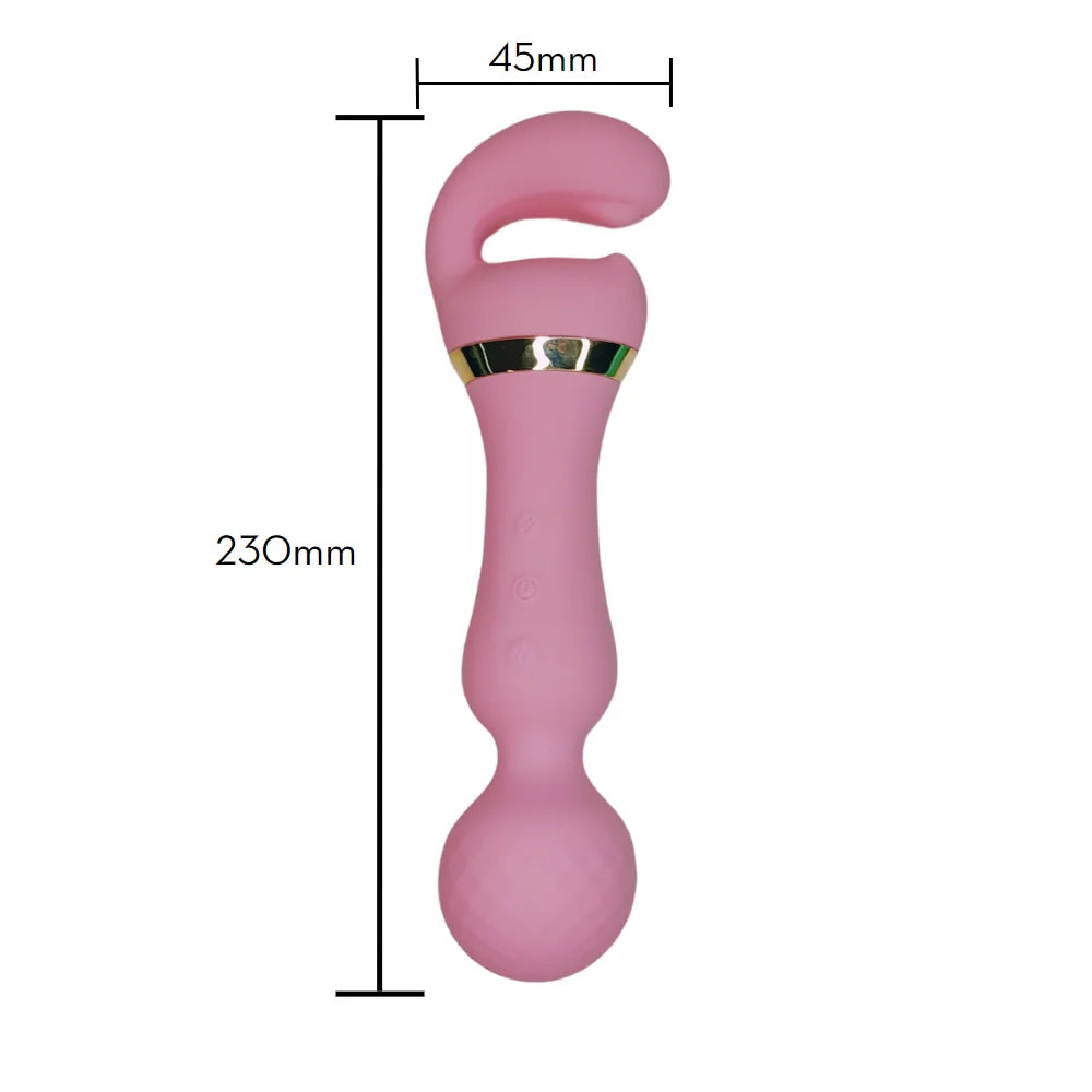 Massageador Varinha Mágica com Duplo Motor - MVM1095