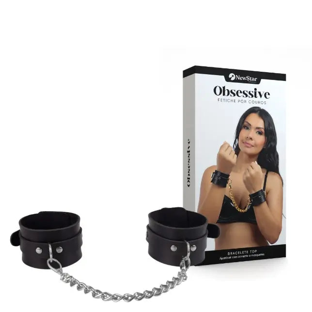 Bracelete TOP com Corrente e Mosquetes - NS130