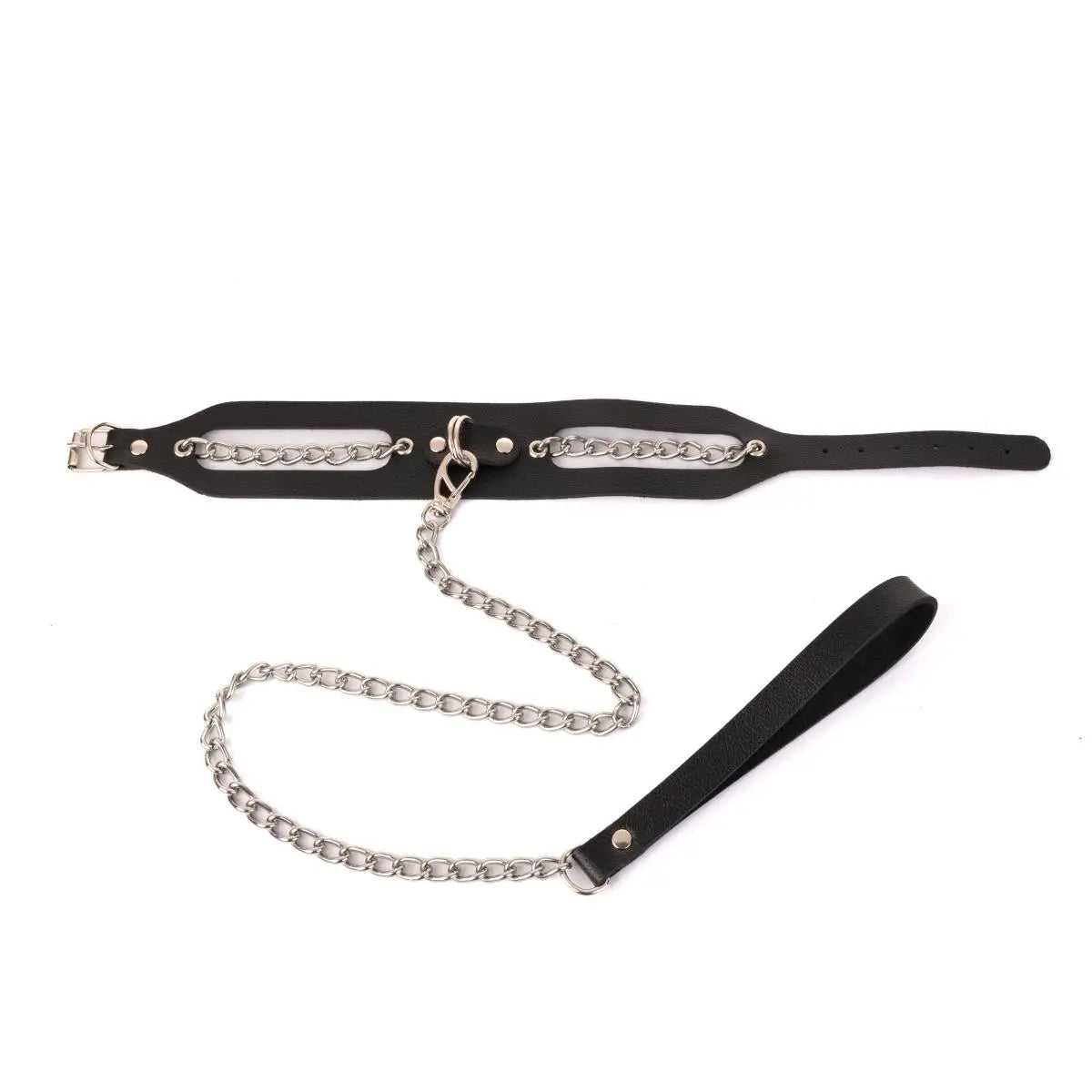 Gargantilha Vazada TOP c/ Guia em Correntes