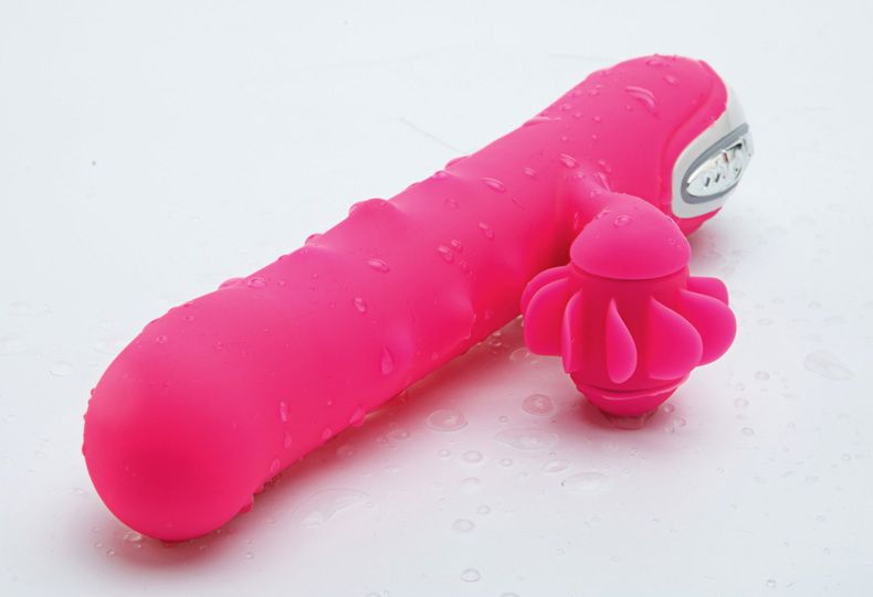 VIBRADOR COM ESFERAS MASSAGEADORAS DE 8 VIBRAÇÕES - SY-001