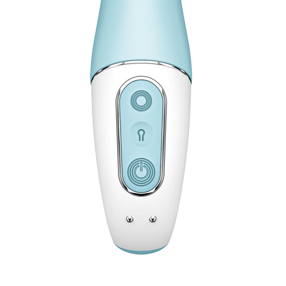 Satisfyer Air Pump Vibrator 5+ Azul - SF2138