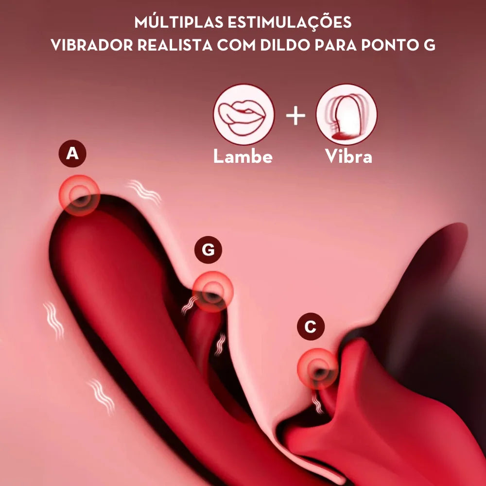 Vibrador 3 em 1 - MLVE6250