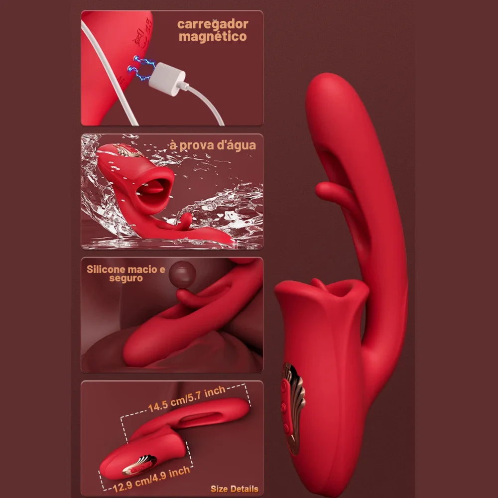 Vibrador 3 em 1 - MLVE6250