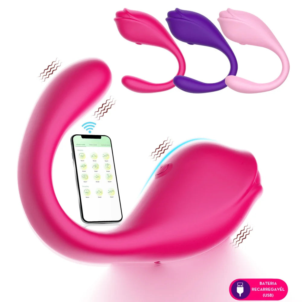 Vibrador de Casal por Aplicativo - MLPP2026