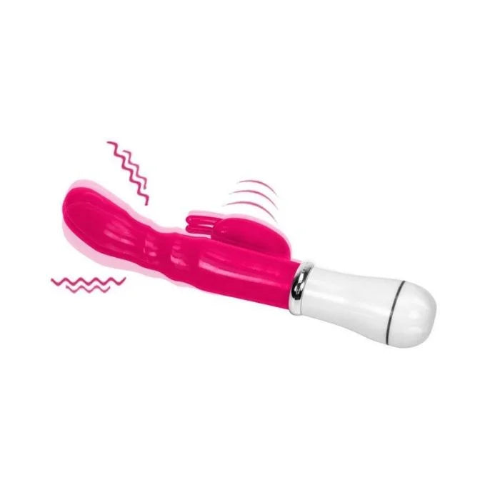 Vibrador Ponto G com Estimulador Rabbit Recarregável - MLVE1062