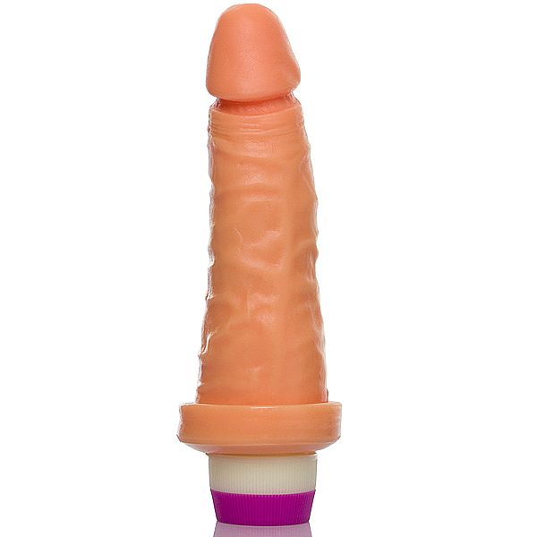 Prótese com vibro 6 - 14,5x4 cm - ADAO15C
