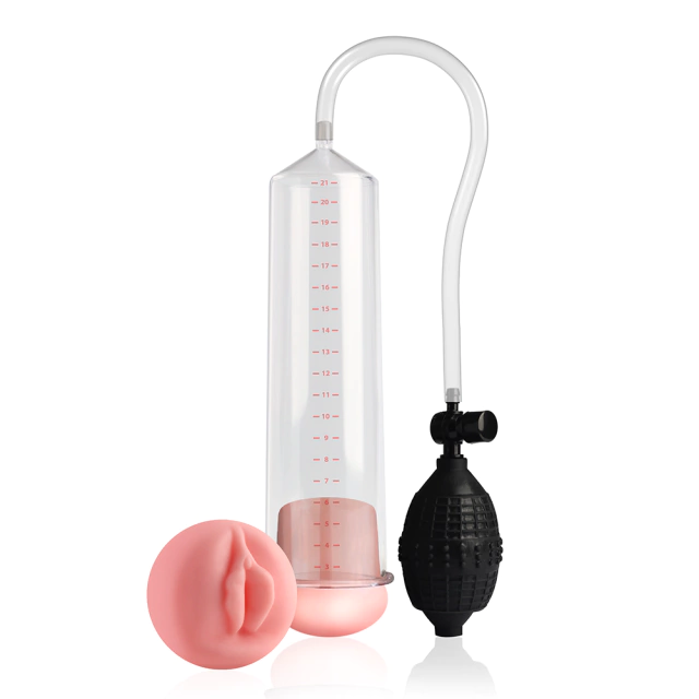 Bomba de Sucção Vagina Realista em Cyberskin - LB009
