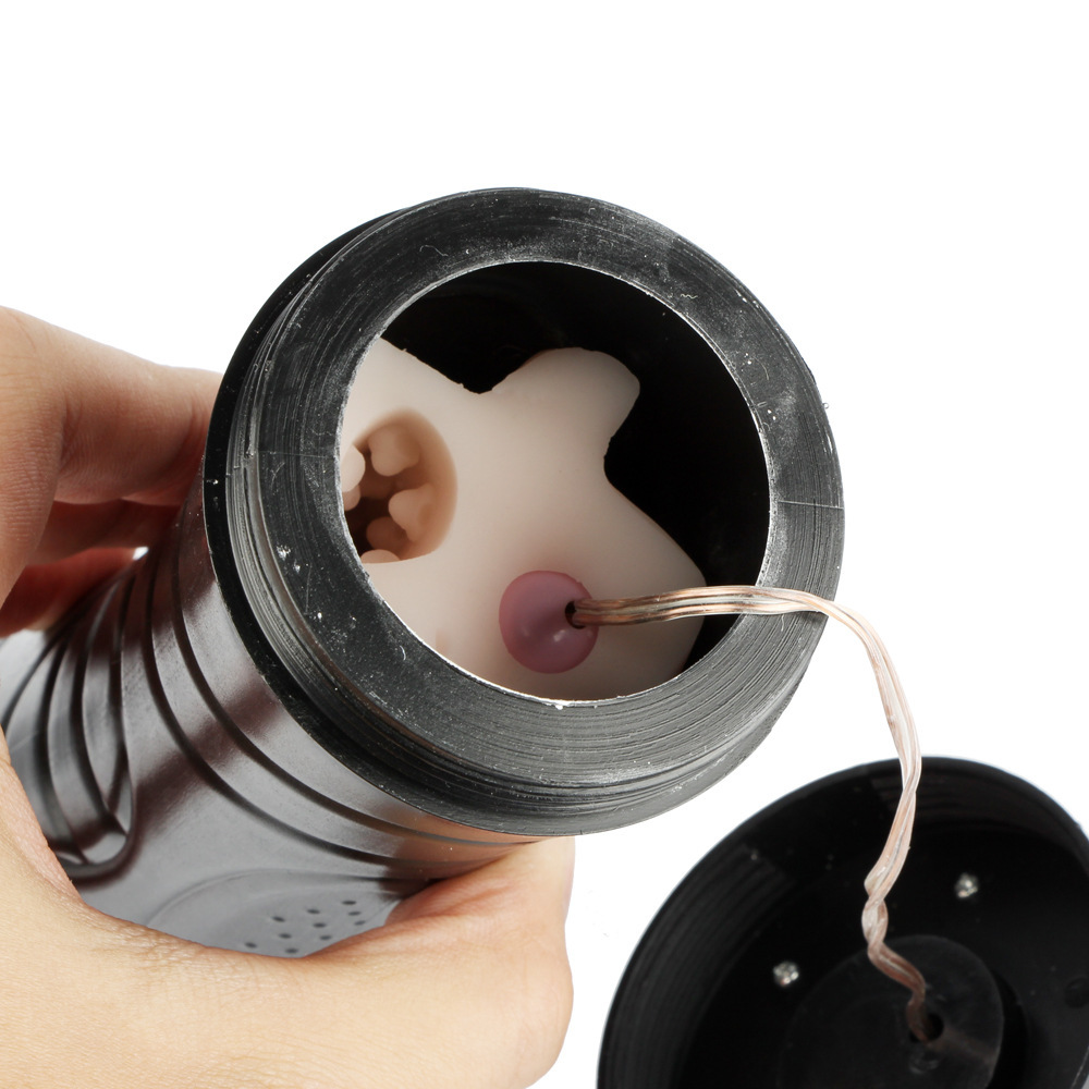 Masturbador Masculino Lanterna Vagina c/ Vibração- MAN1021