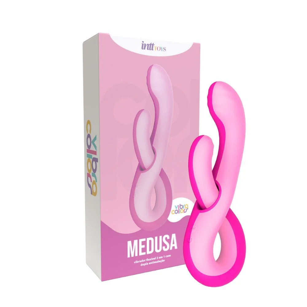 Medusa Vibrador 2 Em 1 Com Dupla Estimulação - IM0453
